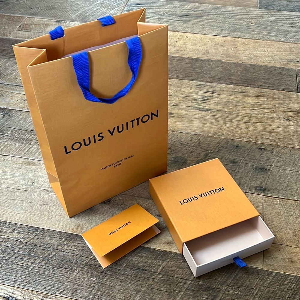 Authentic Louis Vuitton Bag / Box / Card